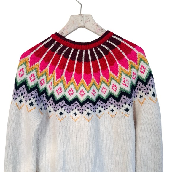 Marine Layer wool alpaca cotton blend
L&F Fairisle Sweater EUC - Picture 9 of 11